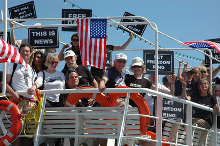 Grèce : le bateau américain pour Ghaza arraisonné