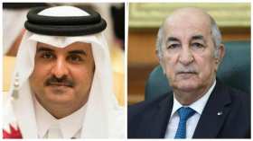 أمير قطر يوجه دعوة للرئيس تبون لزيارة الدوحة