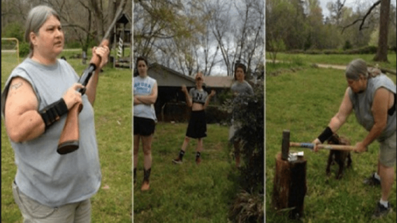 أم أمريكية تعاقب أبناءها بإطلاق النار على هواتفهم الذكية!