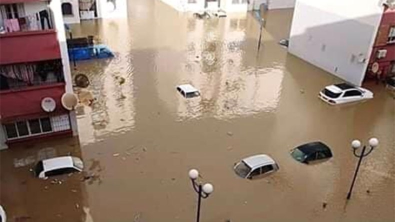 السيول تخلف أربعة قتلى في عنابة والطارف