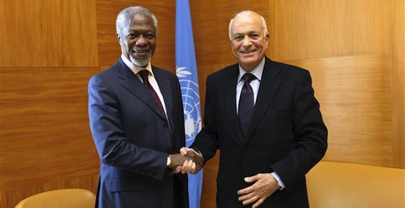 Kofi Annan à Bagdad pour parler de la Syrie avec le Premier ministre irakien