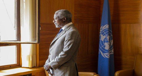 Syrie: Kofi Annan a démissionné de son poste de médiateur
