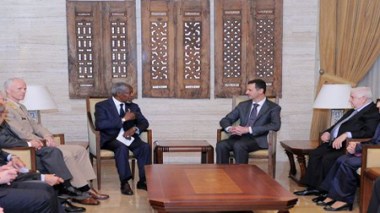 Crise syrienne : Kofi Annan appelle al-Assad à des “mesures courageuses”