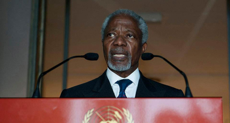 Kofi Annan confirme la tenue de la réunion du groupe international sur la Syrie samedi à Genève