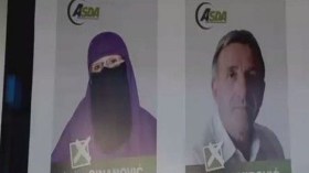 أول منقبة تترشح للانتخابات في البوسنة والهرسك