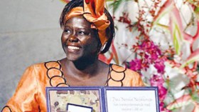 أنجاري ماثاي.. أول أفريقية تتحصل على جائزة نوبل للسلام