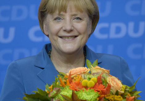 Ce que les Allemands veulent, c'est Angela à la tête d'une coalition CDU-SPD