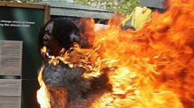 أم لأربعة أطفال تسكب البنزين على جسمها وتنتحر حرقا  بخنشلة