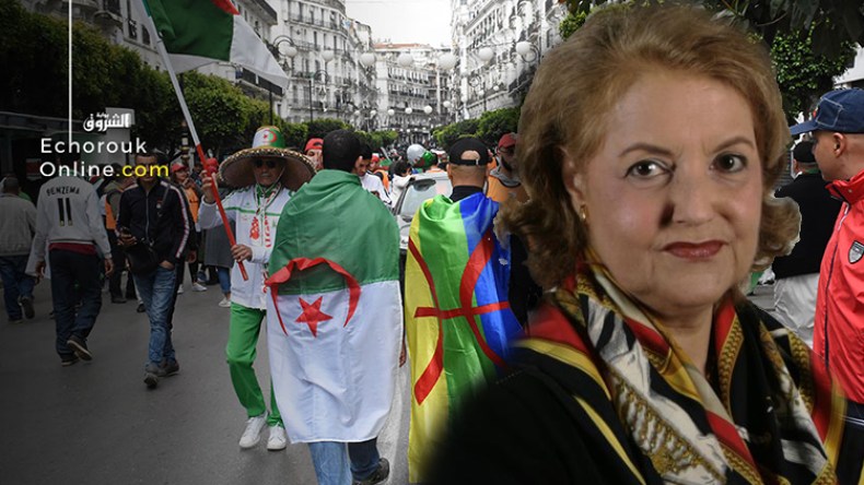 أنيسة بومدين: الشعب قال هذا يكفي.. والجيش ساند مطالبه