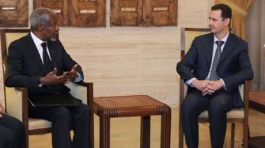 La mission d'Annan en Syrie pourrait être celle de “la dernière chance”