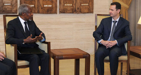 La mission d'Annan en Syrie pourrait être celle de “la dernière chance”