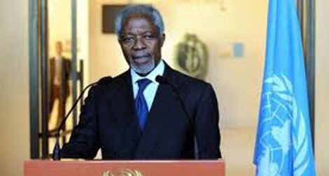 Syrie: début du compte-rendu de Kofi Annan devant le Conseil de sécurité