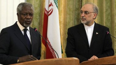 L'Iran réaffirme son soutien total au plan Annan pour la Syrie