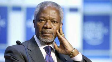 Kofi Annan attendu en Russie pour des pourparlers sur la Syrie