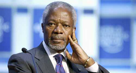 Kofi Annan attendu en Russie pour des pourparlers sur la Syrie