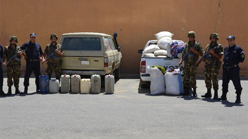 توقيف 14 مهربا بجانت