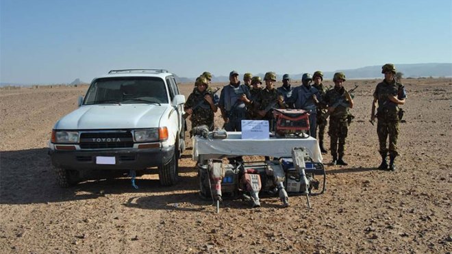 توقيف 28 منقبا عن الذهب ومهربا بالجنوب