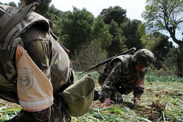 Tébessa: Destruction de 2 bombes de confection artisanale