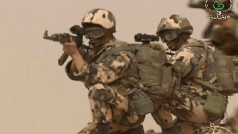 الجيش الجزائري يبث روبورتاجا تحت عنوان “إلا الجزائر”