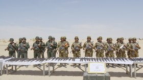 الجيش يحجز ترسانة حربية بالوادي