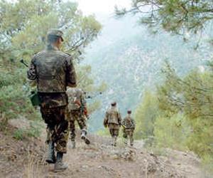 Military troops hunt terrorists in eastern Algeria
