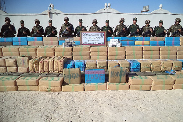 ANP forces seize more than 7 tons of hashish in Touggourt region