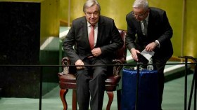 تعيين البرتغالي أنطونيو غوتيريش أميناً عاماً للأمم المتحدة