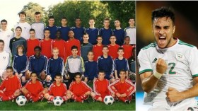 صورة قديمة لـ “آدم الوناس” في الفئات الصغرى