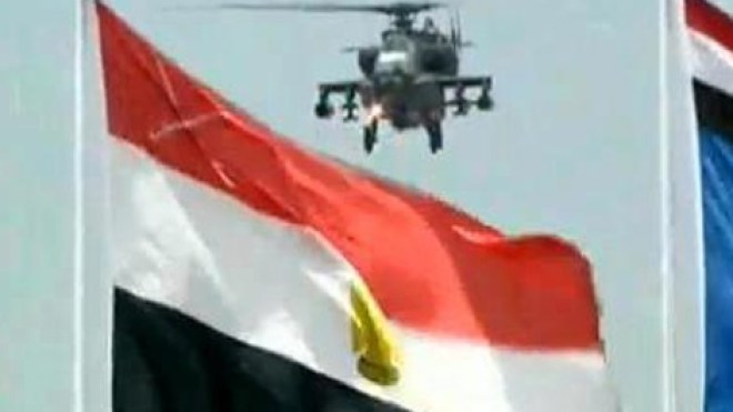 فض الاعتصام بطائرات الأباتشي!