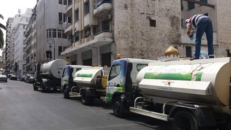 بلديات العاصمة تطهر وتعقم مصالح الحالة المدنية