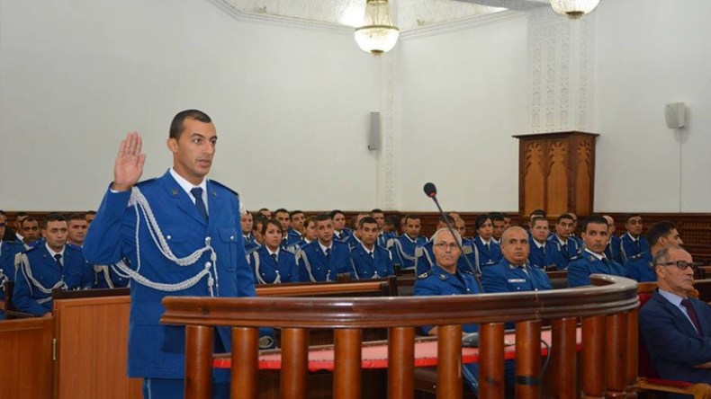 439 ضابط شرطة جديد يؤدون اليمين