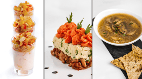 مقبلات – أطباق رئيسية – تحليات