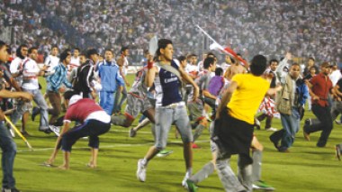 Algerian referees escape death in Cairo Stadium by miracle