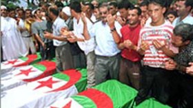 تشييع جثامين ضحايا الاعتداء الإرهابي بجيجل في جو غاضب