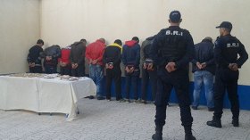 تفكيك عصابة إجرامية وحجز 10 آلاف قرص مهلوس