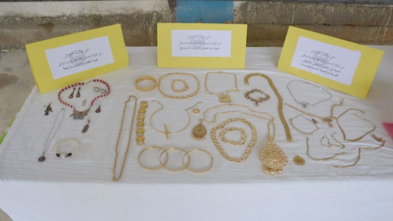استرجاع ذهب مسروق و600 مليون في العاصمة