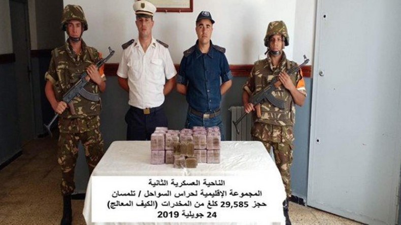 ضبط أزيد من 29 كلغ من الكيف المعالج بالغزوات