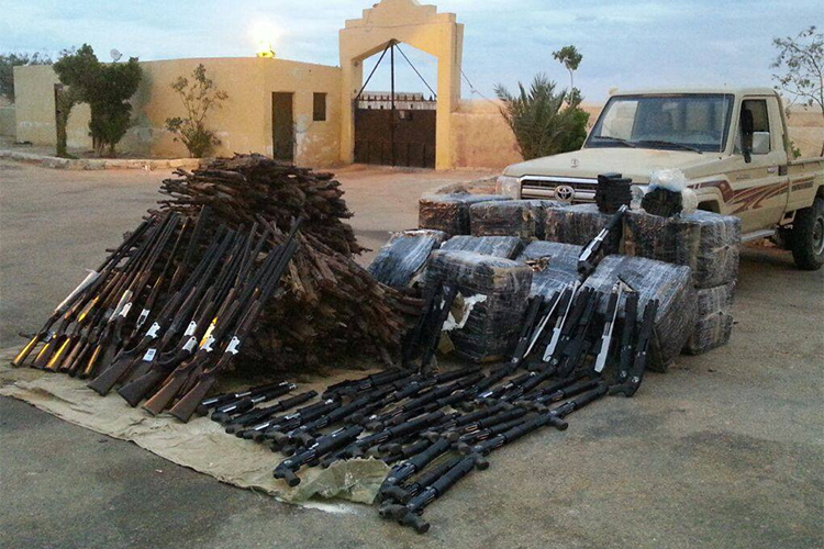 Security Forces Arrest Arm Traffickers Who Smuggle American Rifles From Libya