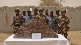 قوات الجيش تضبط 120 كلغ من الكيف المعالج