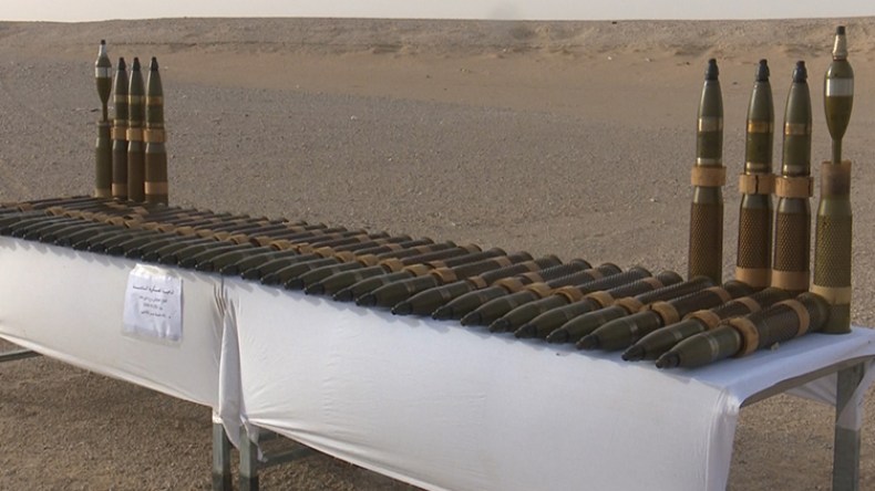 حجز 41 قذيفة مضادة للدبابات ببرج باجي مختار