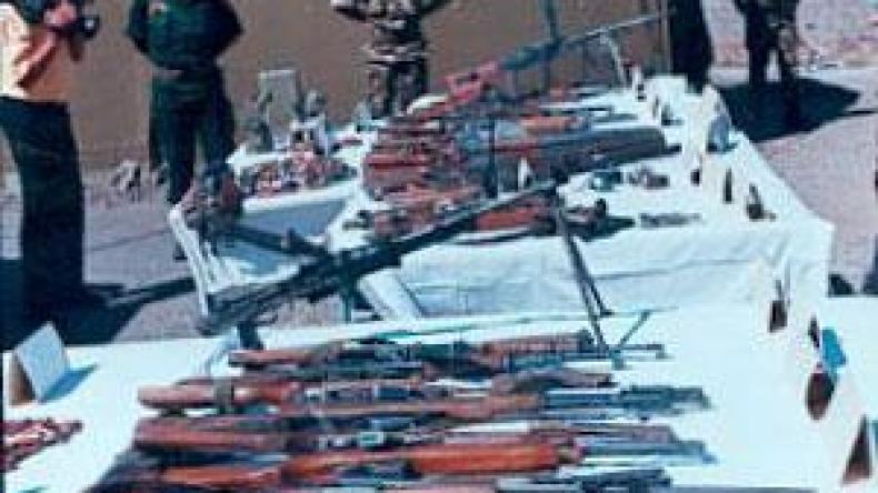 توقيف 391 تورطوا في تهريب الأسلحة خلال 3 أشهر