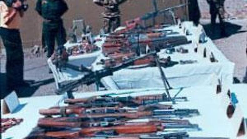 توقيف 25 مسلحا واسترجاع 10سيارات محملة بالسلاح على الحدود