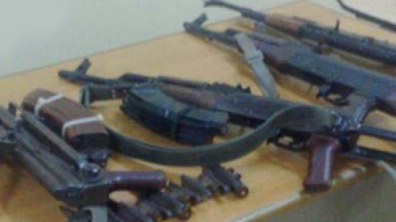 حجز 600  قطعة سلاح تداولها 2500 شخص خارج القانون