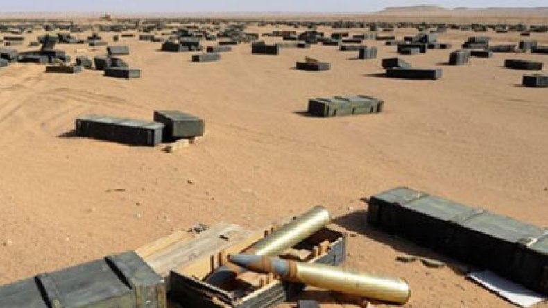 الجيش يعثر على “ترسانة حرب” قرب الحدود الجزائرية-الليبية