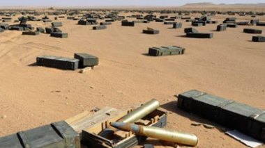 Frontière algéro-libyenne: un arsenal de guerre découvert