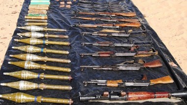 ANP: récupération d’un important arsenal de guerre à la frontière avec le Mali
