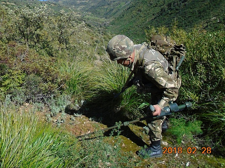 Batna: Destruction de 17 bombes artisanales