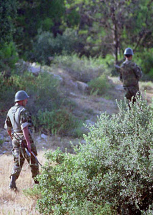 Armed forces eliminate two terrorists and arrest a third east of Algiers