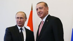 أردوغان وبوتين: لقاؤنا سيساعد على حل المشاكل الإقليمية