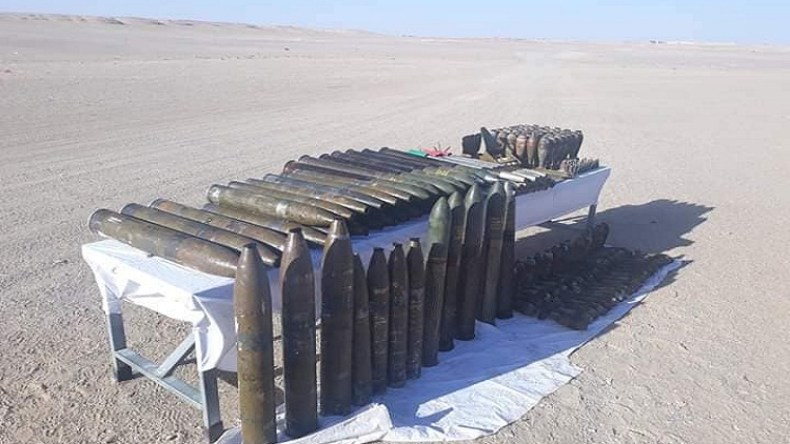 الجيش يعثر على مخبأ للأسلحة بتمنراست
